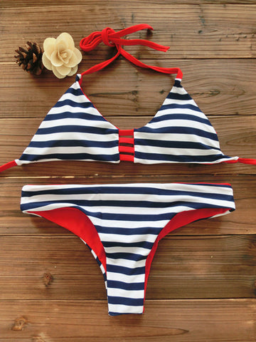 Women Bandeau Bikini Print swimsuit – everythingparadise.com