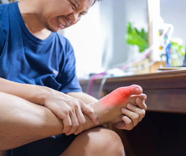 Gout is a type of arthritis that causes pain, especially in the big toe.