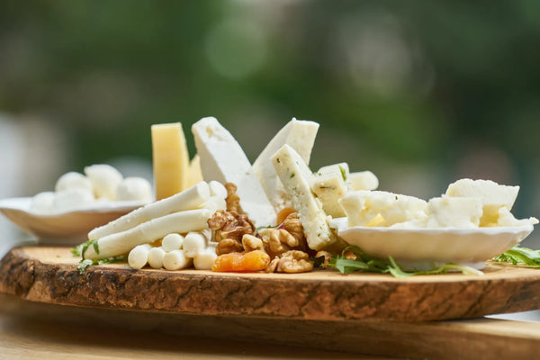 Compared to organ meats and certain seafood, cheese contains much lower levels of purine.