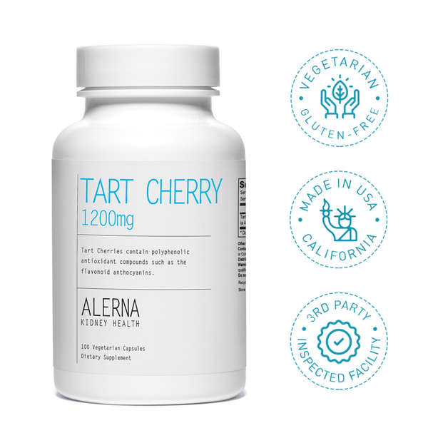 Tart Cherry supplement is derived from nutrient-rich Montmorency cherries, known for their potent antioxidant properties.