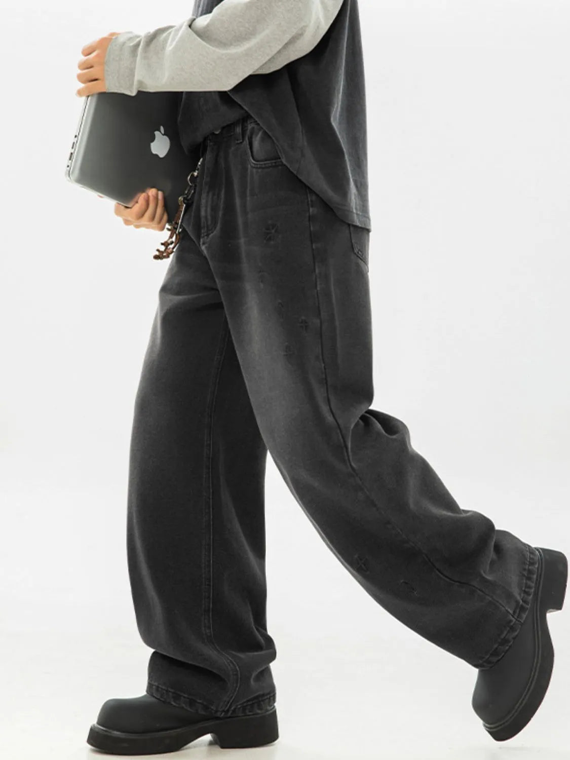 Men's Wide Leg Jeans