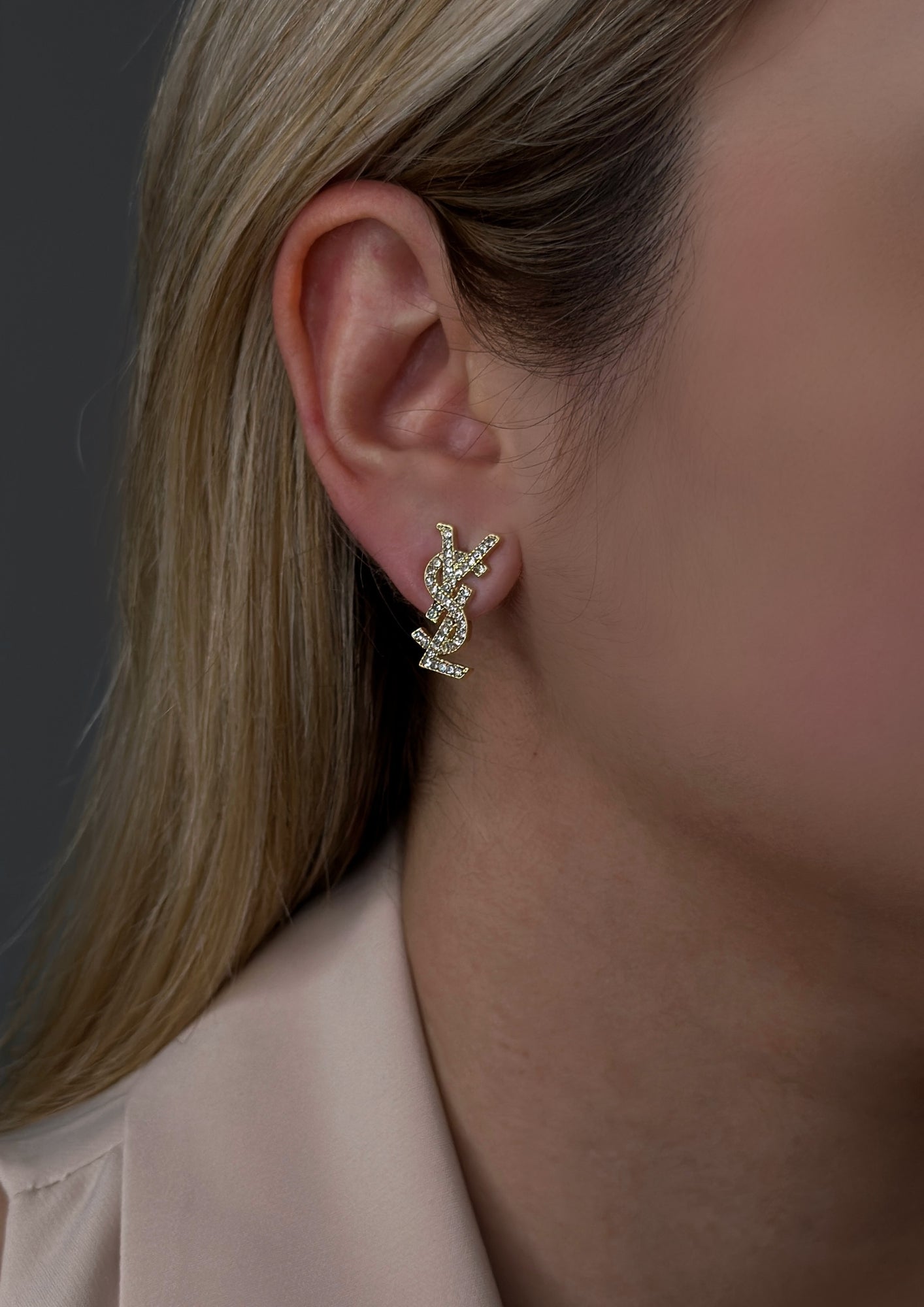 Ysl snake store earrings