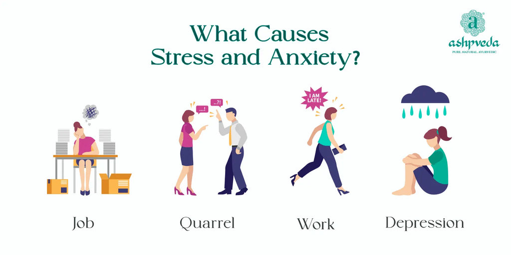 What Causes Stress and Anxiety - Ashpveda
