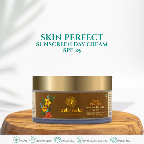 Sunscreen Day Cream - Spf 25 - Ashpveda