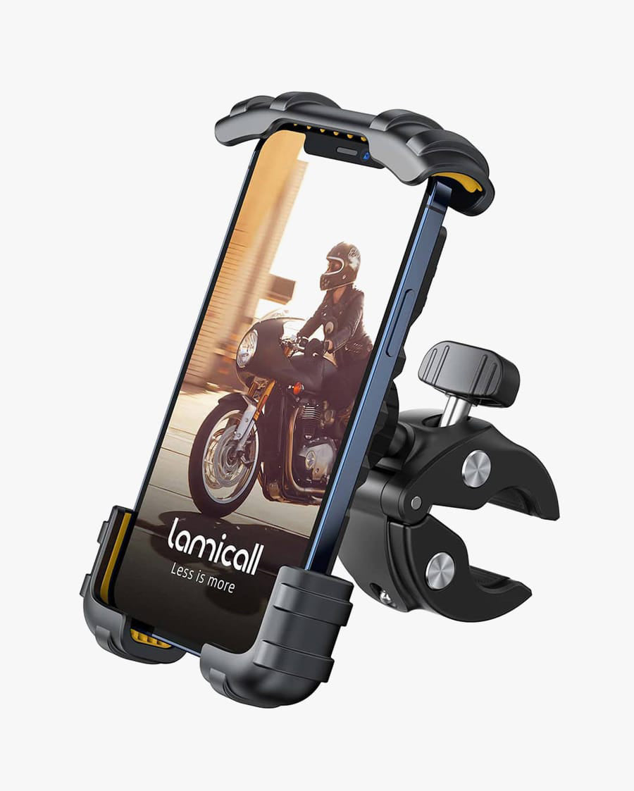 Adjustable Phone Mount for Bike, Scooter, Motorcycle with Securely Wra