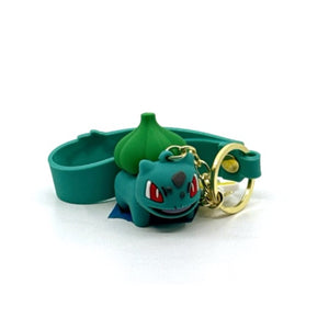POKEMON Bulbasaur Keychain with strap (2 inch) - Jingle Truck Toys - Bulbasaur Keychain