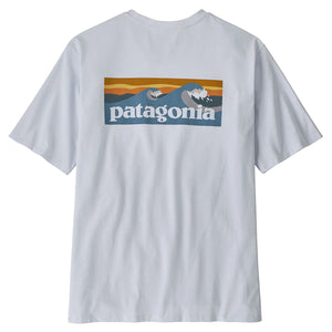 Patagonia - Men's Long Sleeved P-6 Logo Responsibili-Tee - Sumac