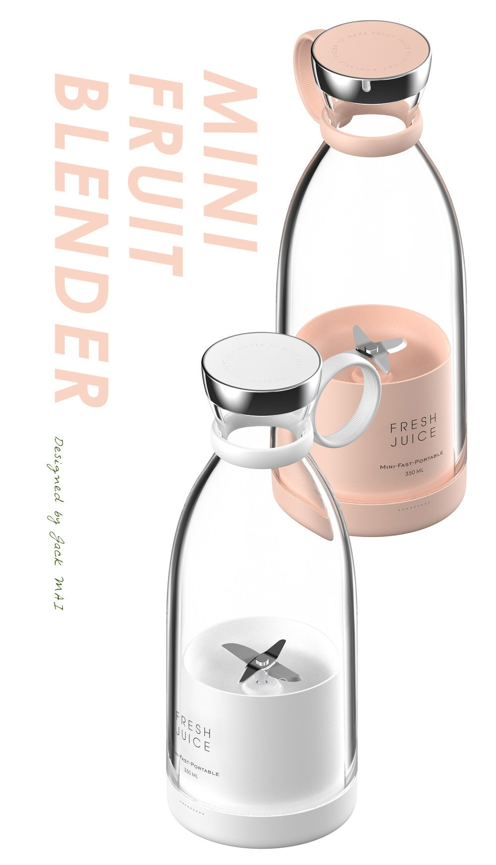 Portable Smoothie Blender Bottle – XYXY