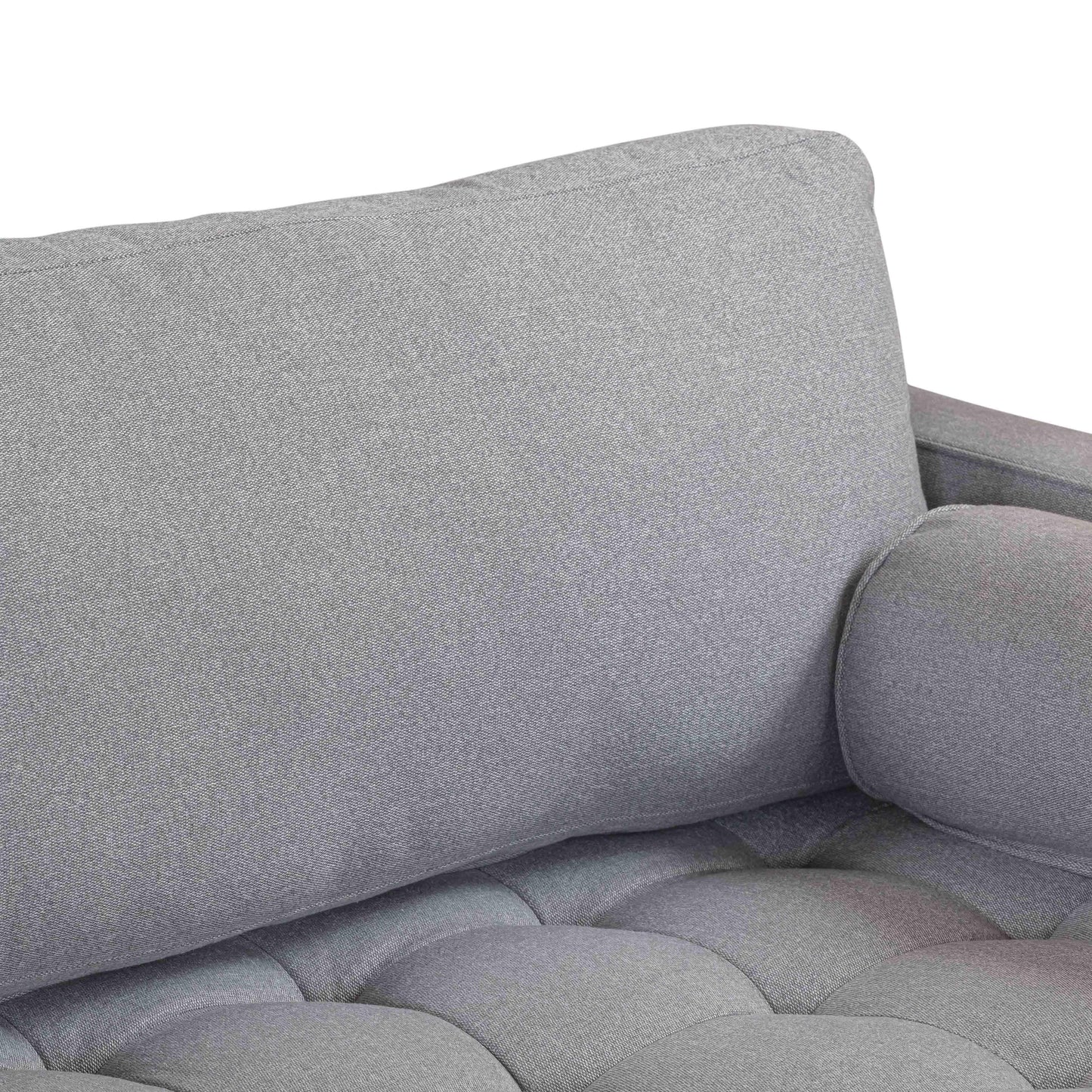 Cave Gray Tweed Sofa by TOV