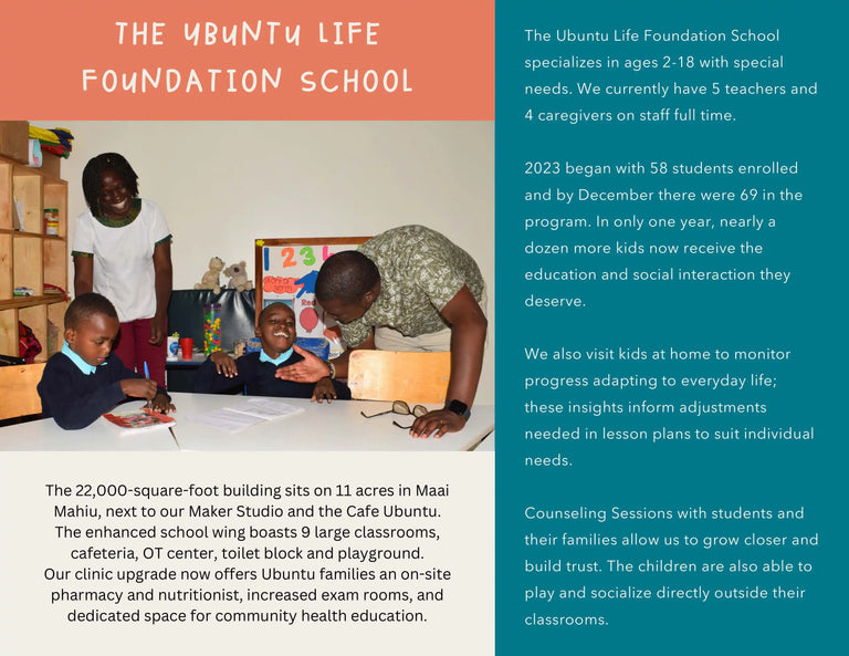 Ubuntu Life Foundation - 2023 Annual Report - Ubuntu Life Foundation School