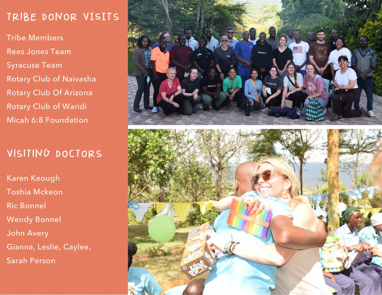 Ubuntu Life Foundation - 2023 Annual Report - Tribe Donor & Doctor Visits