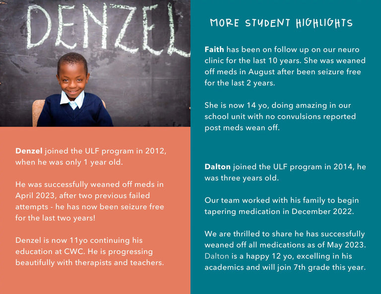 Ubuntu Life Foundation - 2023 Annual Report - Student Highlights