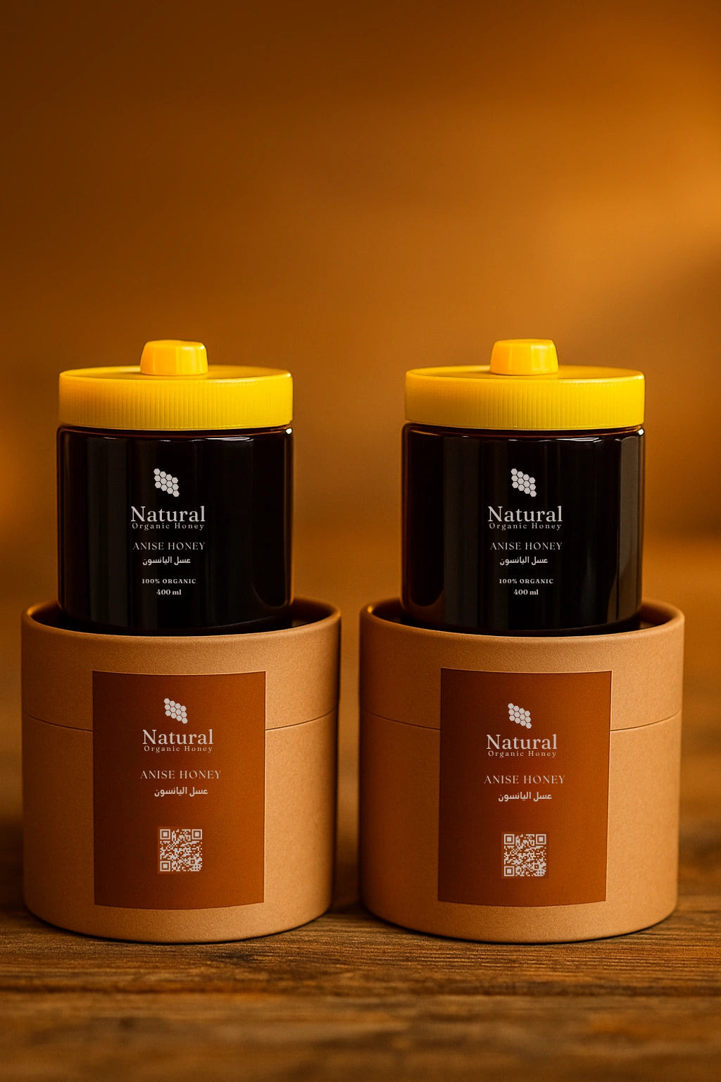 عسل زهور الينسون الطبيعي