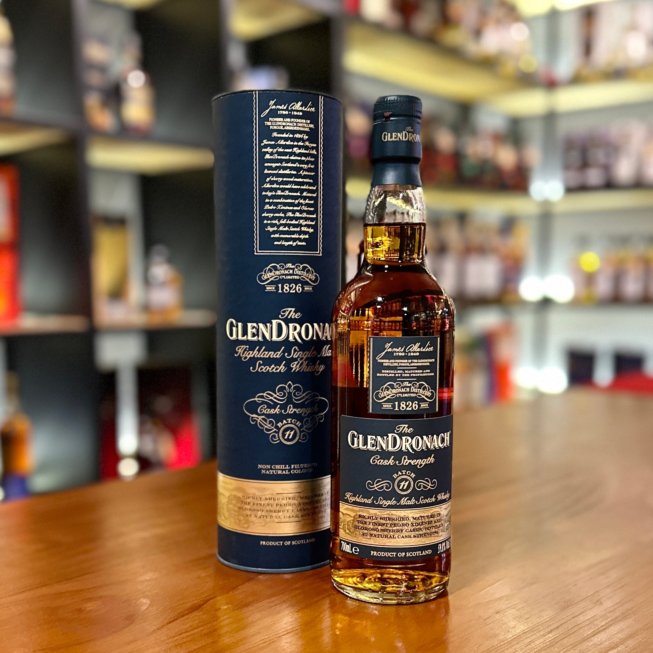 GlenDronach Cask Strength Batch 11 Single Malt Scotch Whisky – The