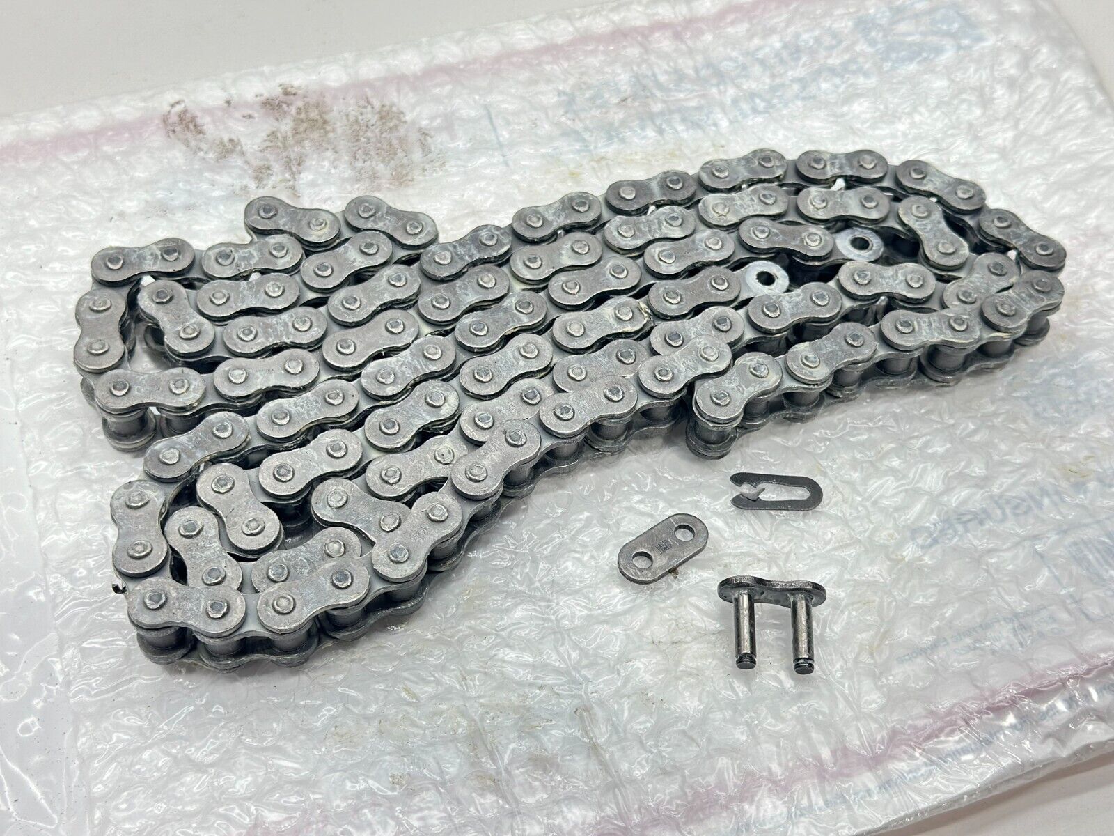 New 2023 Husqvarna TC85 Chain Silver OEM 47010165124 Master Connecting Links KTM