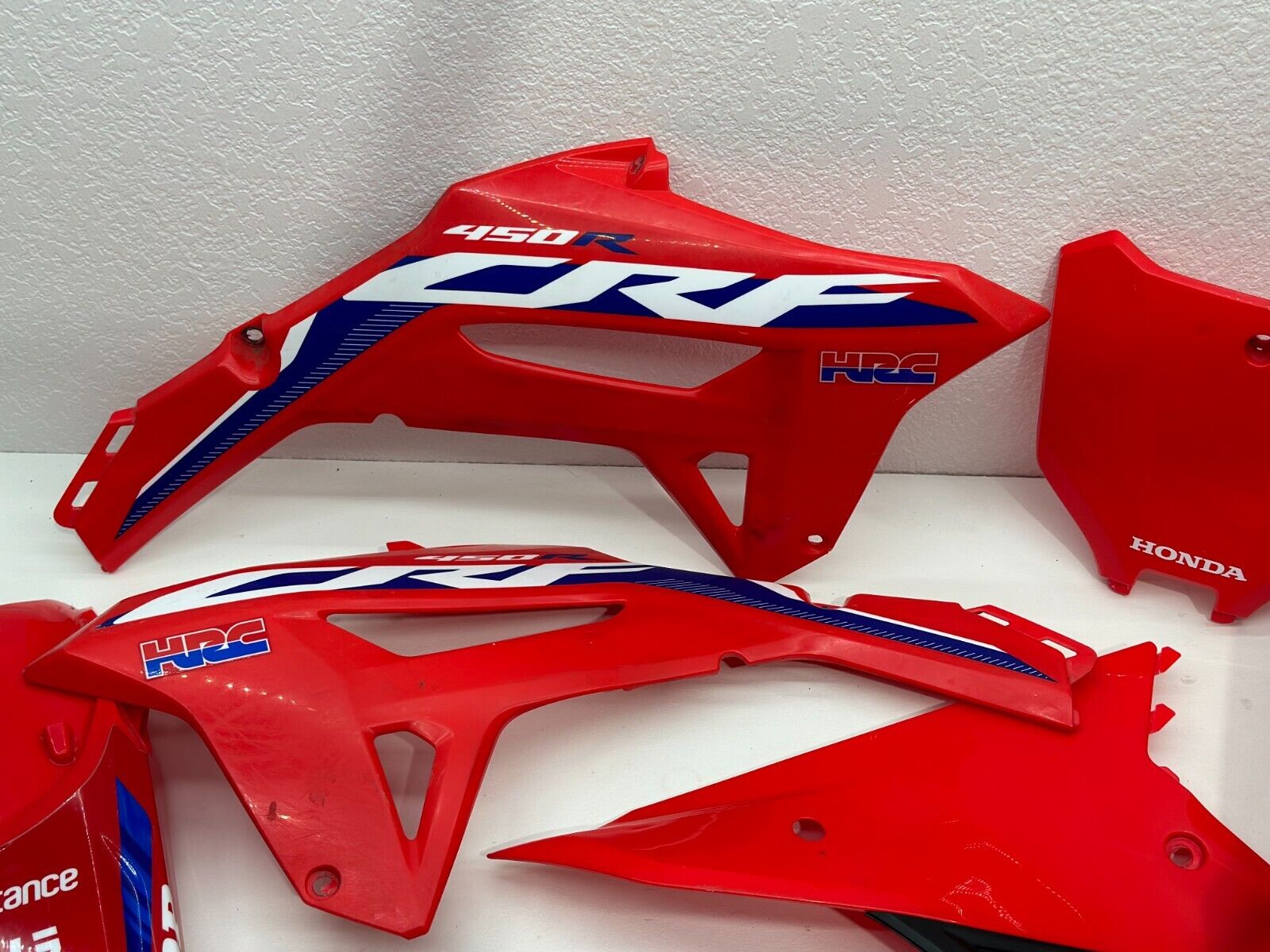 2022 Honda CRF450R Plastics Set Red Shrouds Kit Fenders Protector OEM CRF 450R