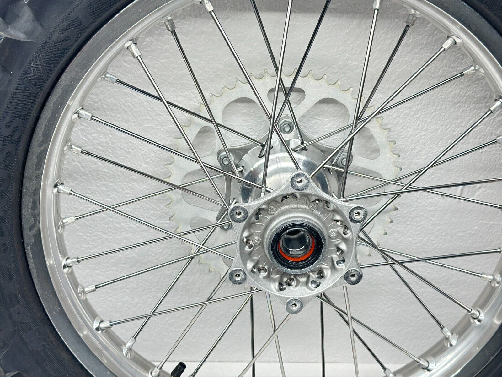 New 2024 GasGas MC250F Wheel Set Assembly Rim Hub Rotor Sprocket Rear Front KTM