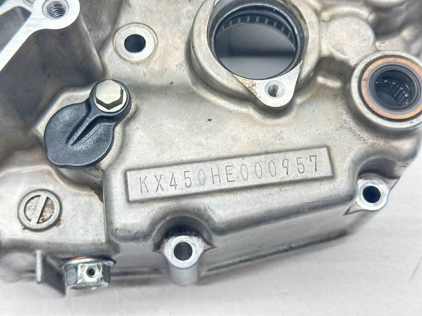 2018 Kawasaki KX450F Left Side Engine Crankcase Motor Half Case Bottom 2016 2017