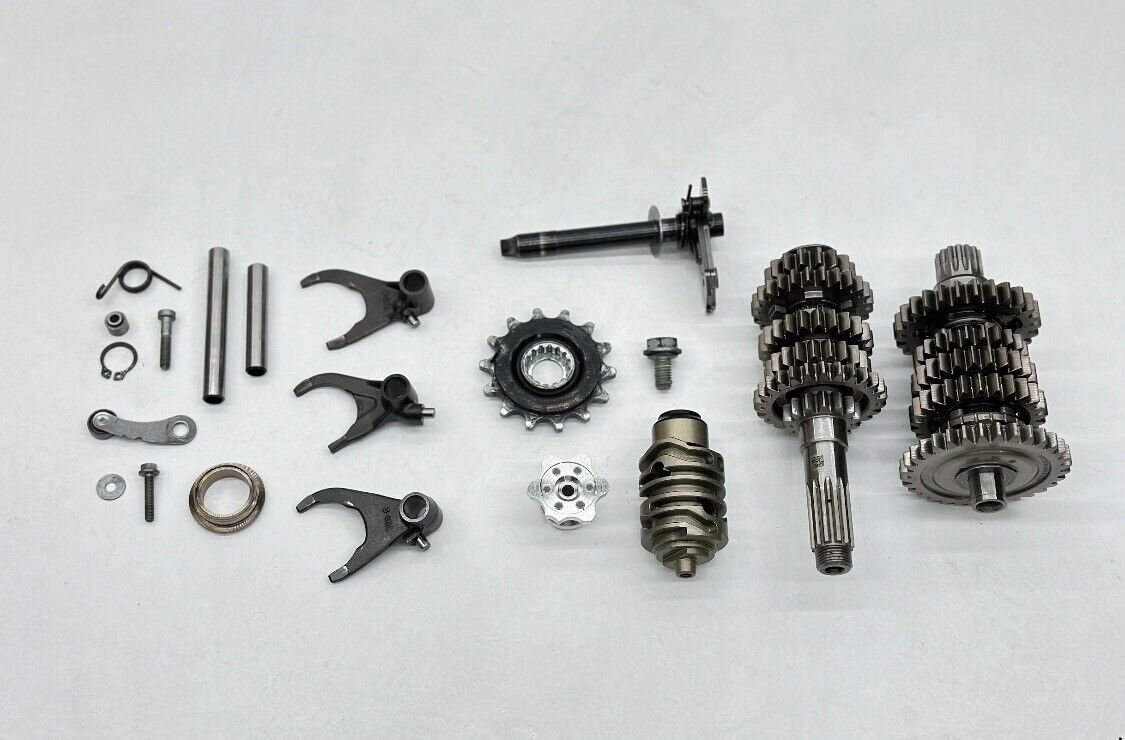 2020 KTM 350 EXC-F Transmission 19-22 OEM Tranny Gear Shafts Shaft SXF XCF 250