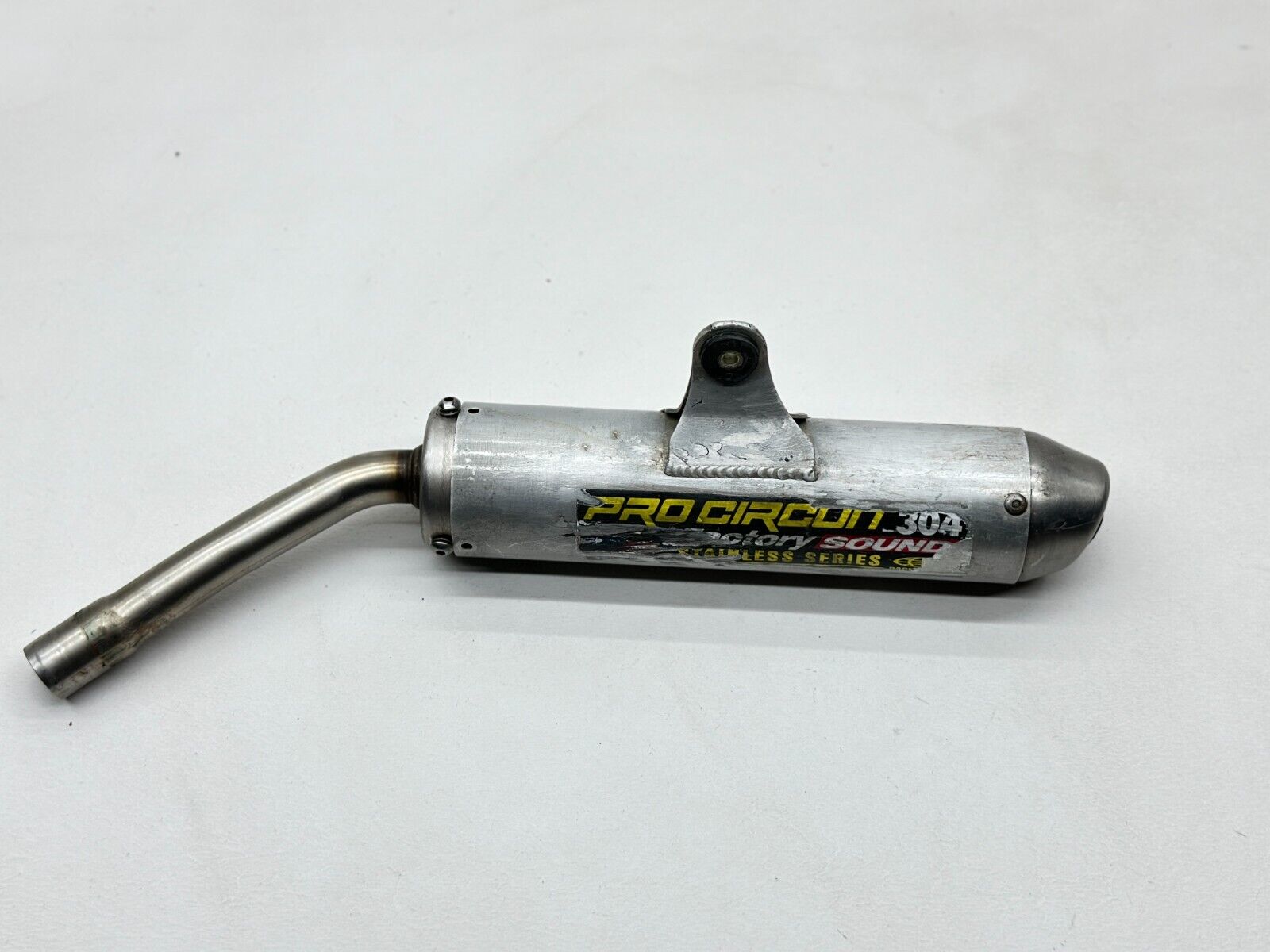 2001 Suzuki RM125 Pro Circuit Exhaust Muffler Silencer Pipe Slip On Assembly 02