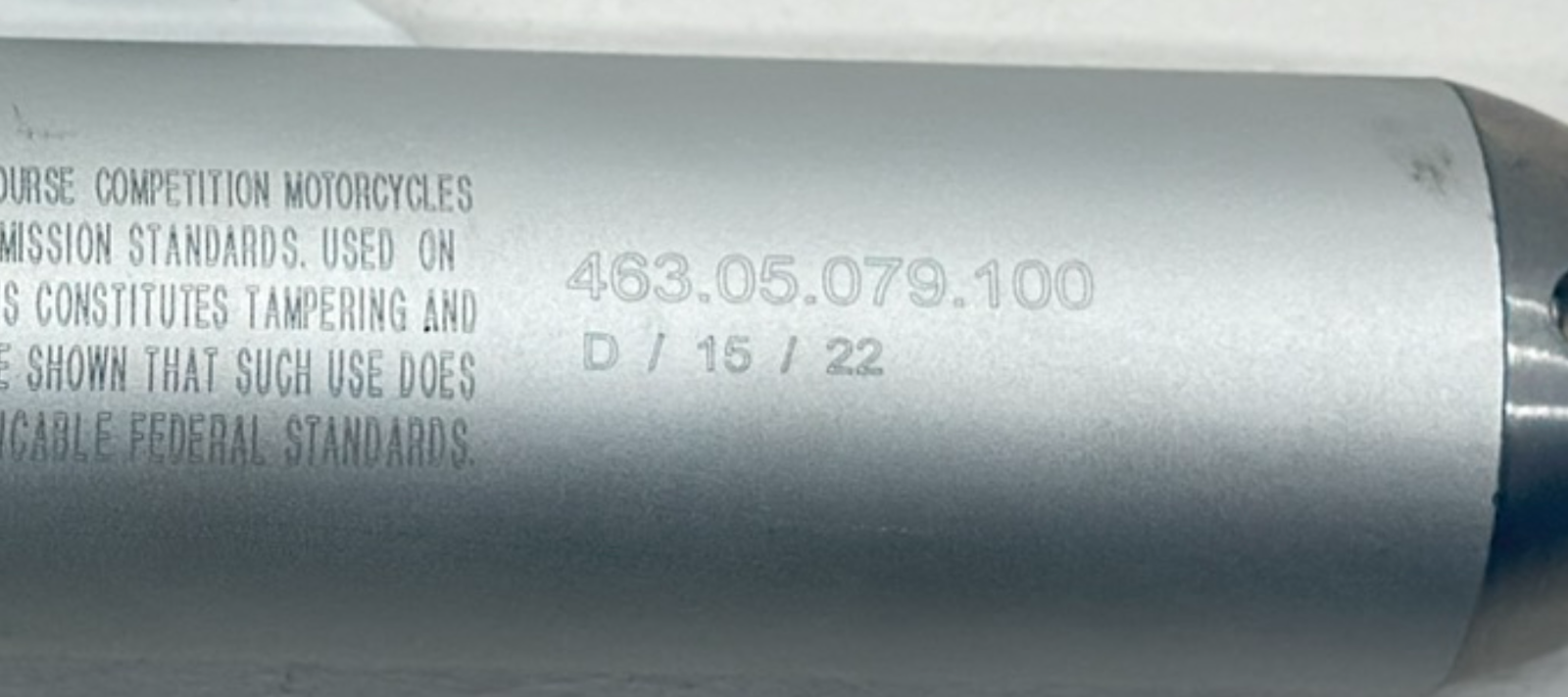 New 2023 Husqvarna TC65 Exhaust Muffler Silencer Pipe Slip On OEM 46305079100