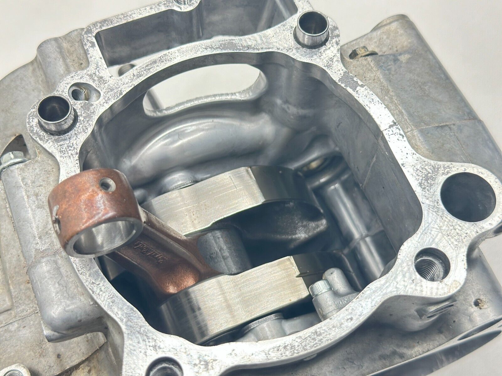 2023 Kawasaki KX450F Bottom End Engine Case Half Motor Transmission Crankshaft