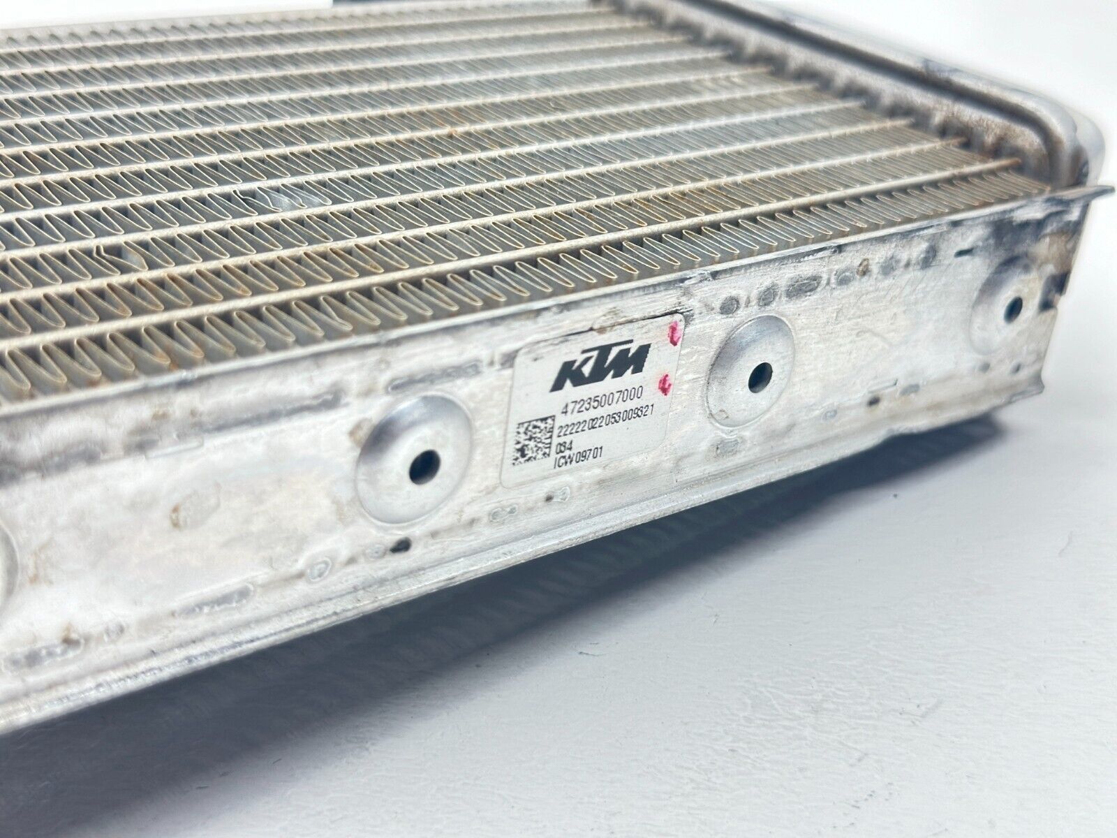 2023 KTM 85SX Left Side Radiator Non Fill Cooling System Aluminum 85 SX GasGas