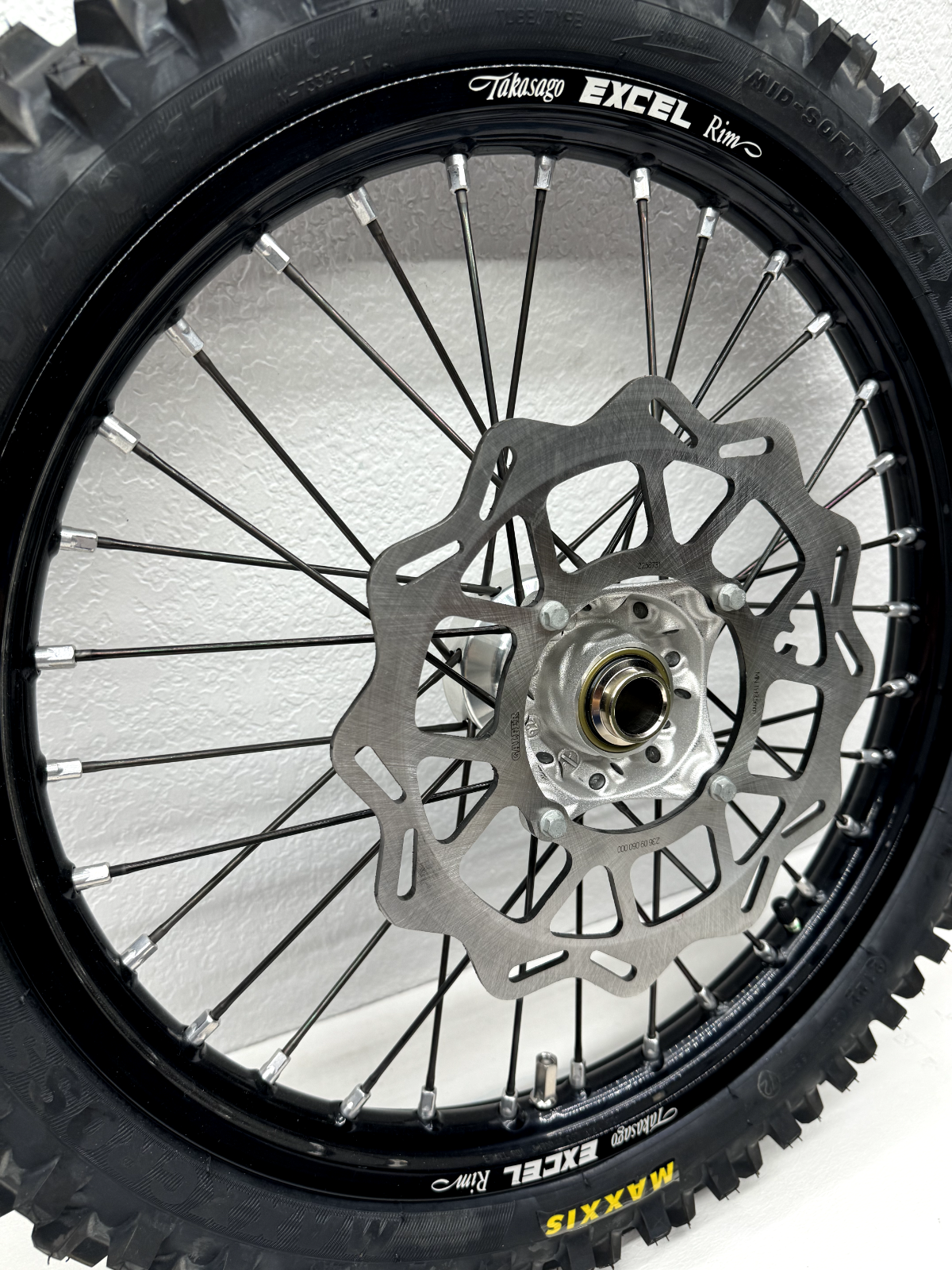 New 2023 Husqvarna TC85 Excel Wheel Set Front Rear Rim Rotor Sprocket Tire Hub