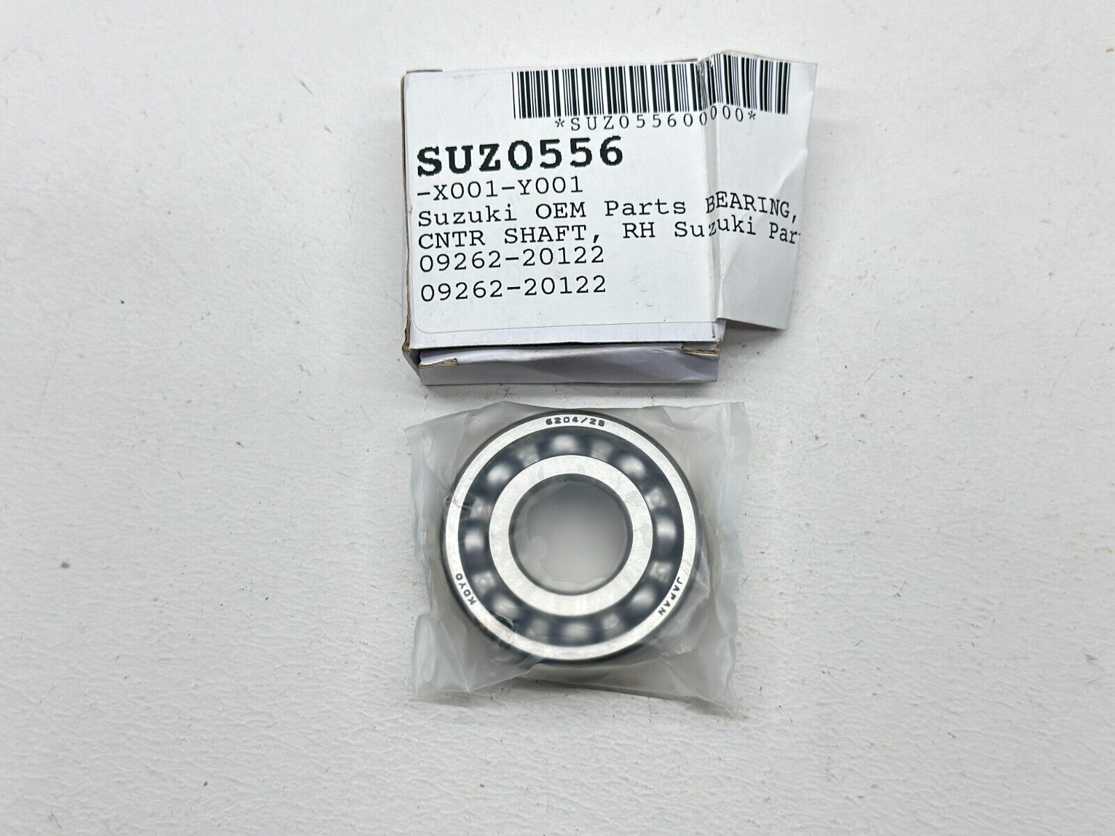 2001 Suzuki RM125 Transmission Countershaft Bearing 09262-20122 Stock RM 125
