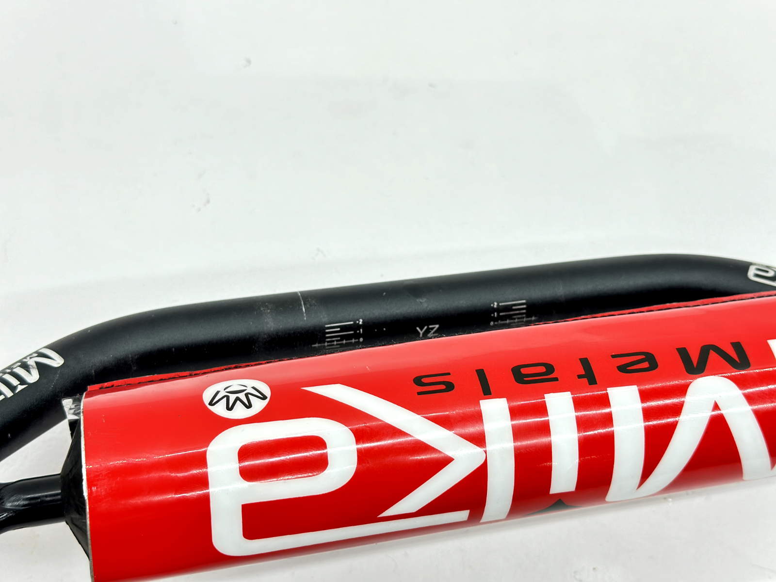 2015 Suzuki RM85 Handlebars Mika Black 7/8 inch red bar pad pro series aluminium