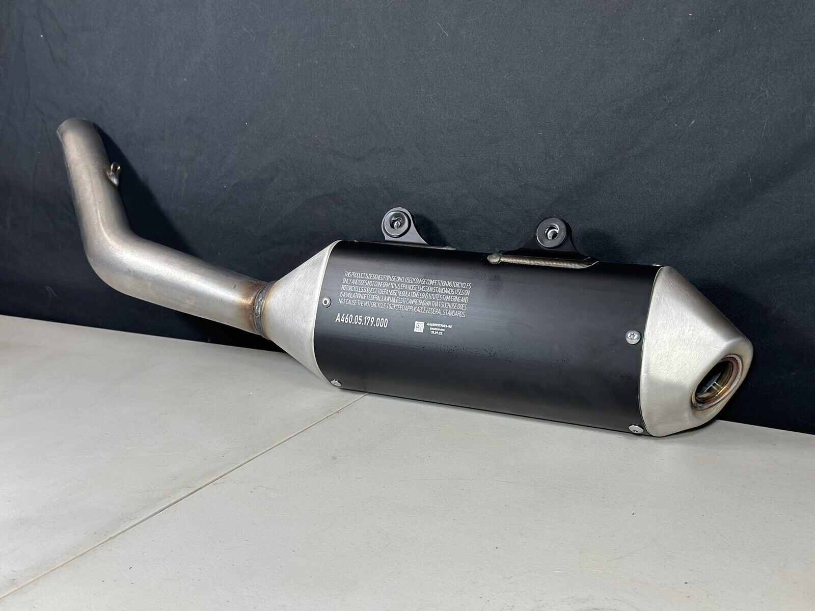 2023 KTM 250 SX-F Exhaust Pipe Muffler OEM Silencer A46005179033 XCF 350  450 SXF