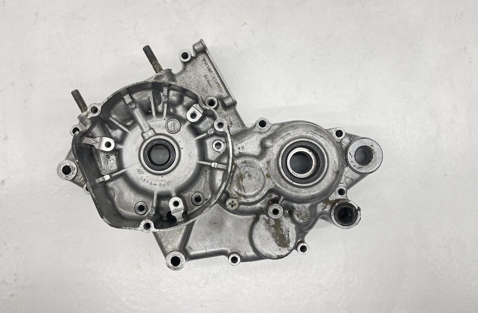 1994 Suzuki RM125 Left Side Engine Crankcase Case RM 125 Block Engine Motor