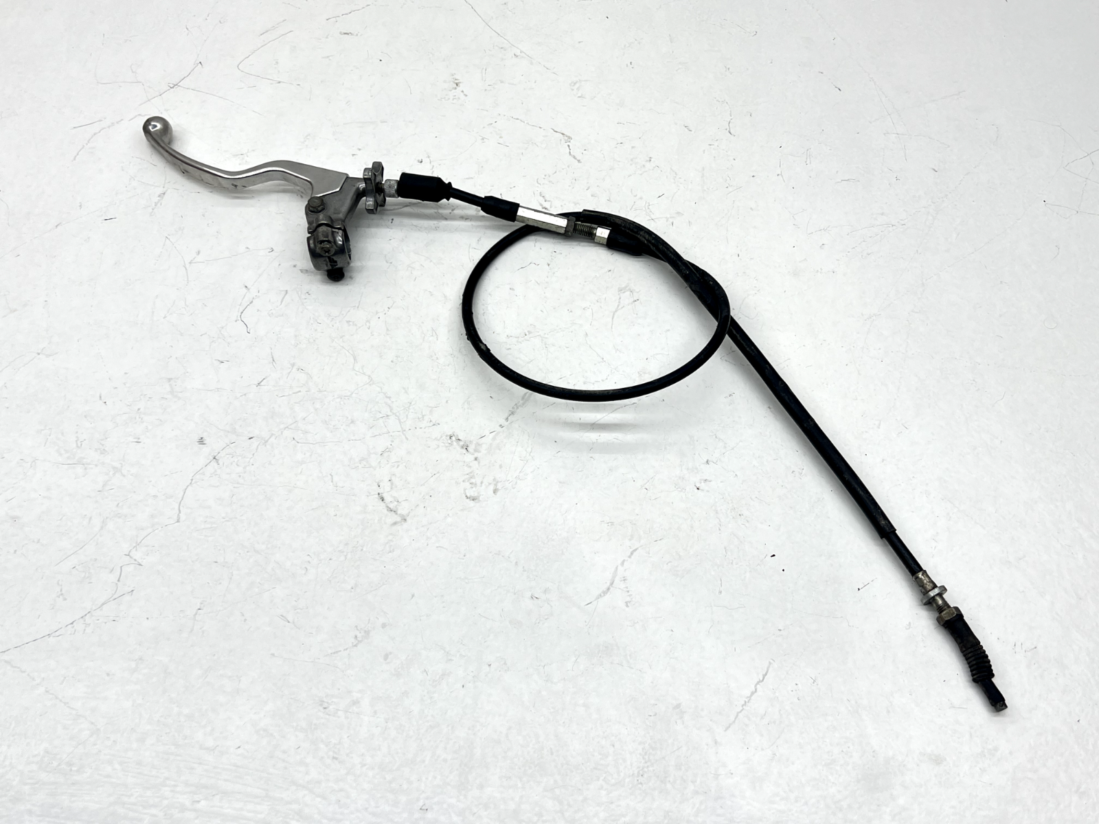1998 Kawasaki KDX220R Clutch Cable Lever Perch Black Cable 200 OEM 46092-1186 R