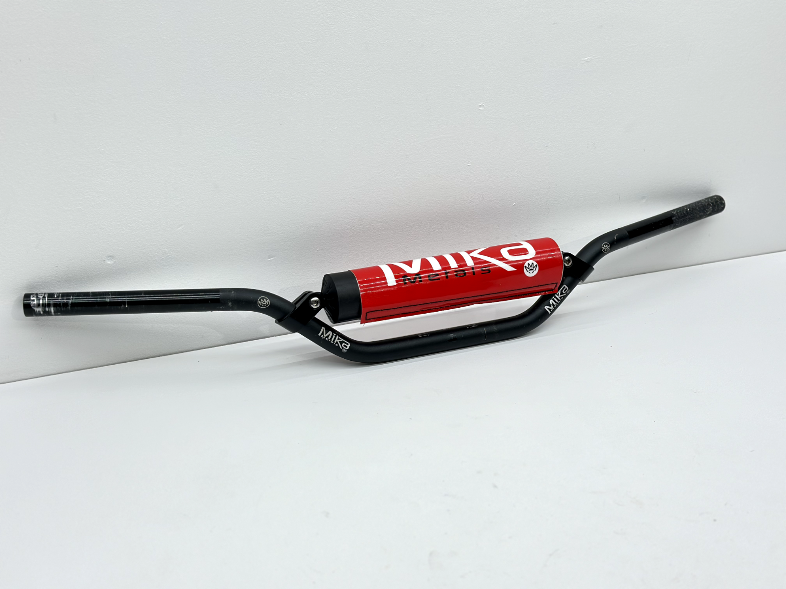 2015 Suzuki RM85 Handlebars Mika Black 7/8 inch red bar pad pro series aluminium