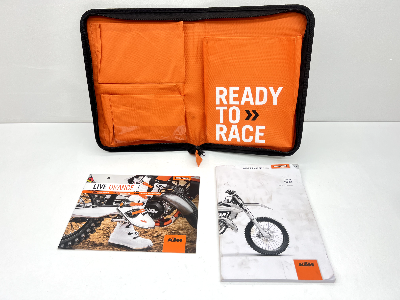 2020 KTM 125SX Owner's Service Manual Booklet Tool Pouch Maintenance Reference