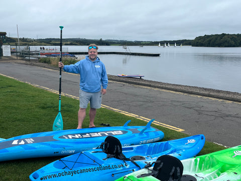 Gary, 2023 freelance instructor with Och Aye Canoe