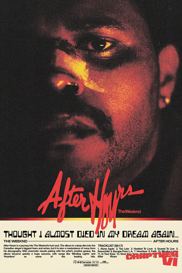 Poster The Weeknd Trilogy