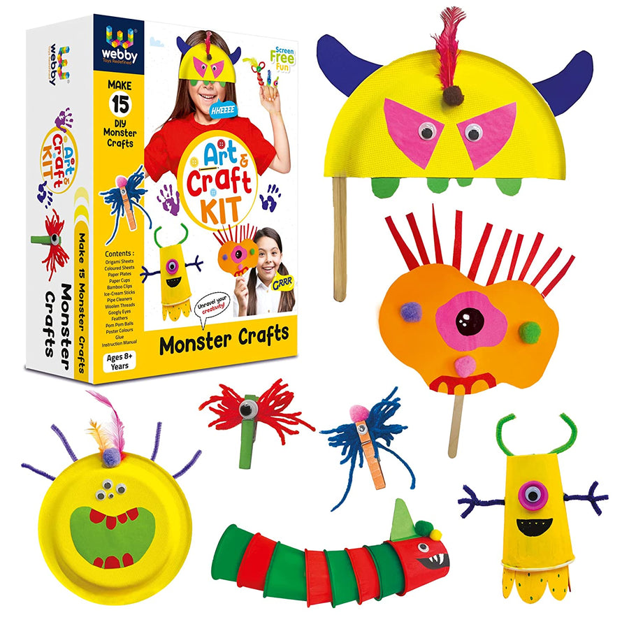 Webby DIY Art and Craft Fan Craft Activity Kit – Webby Toys