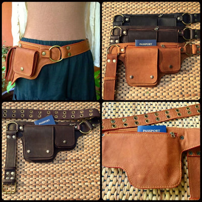 Macondo Belt Bag in Leather – Adriana Castro