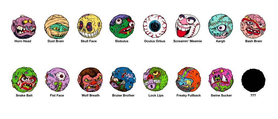 Madballs Blind Box Mini Series — Martian Toys