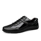 Men's first layer leather Korean shoes
