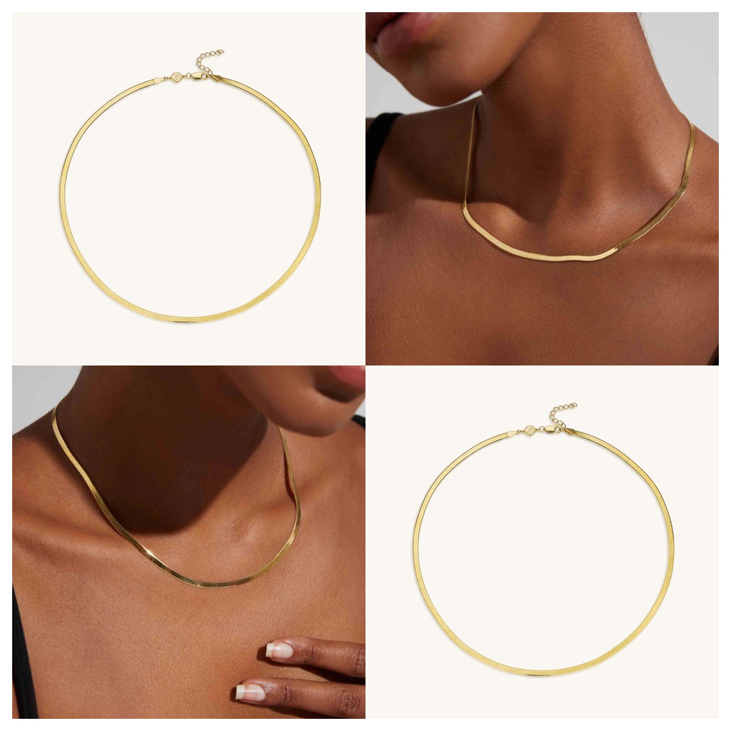 Bold 18k Gold Chain Necklace for Everyday Wear – Kira LaLa