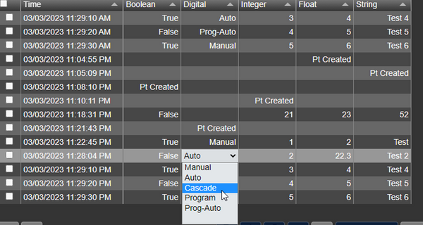 AVEVA PI Vision Custom Symbol Manual Data Entry