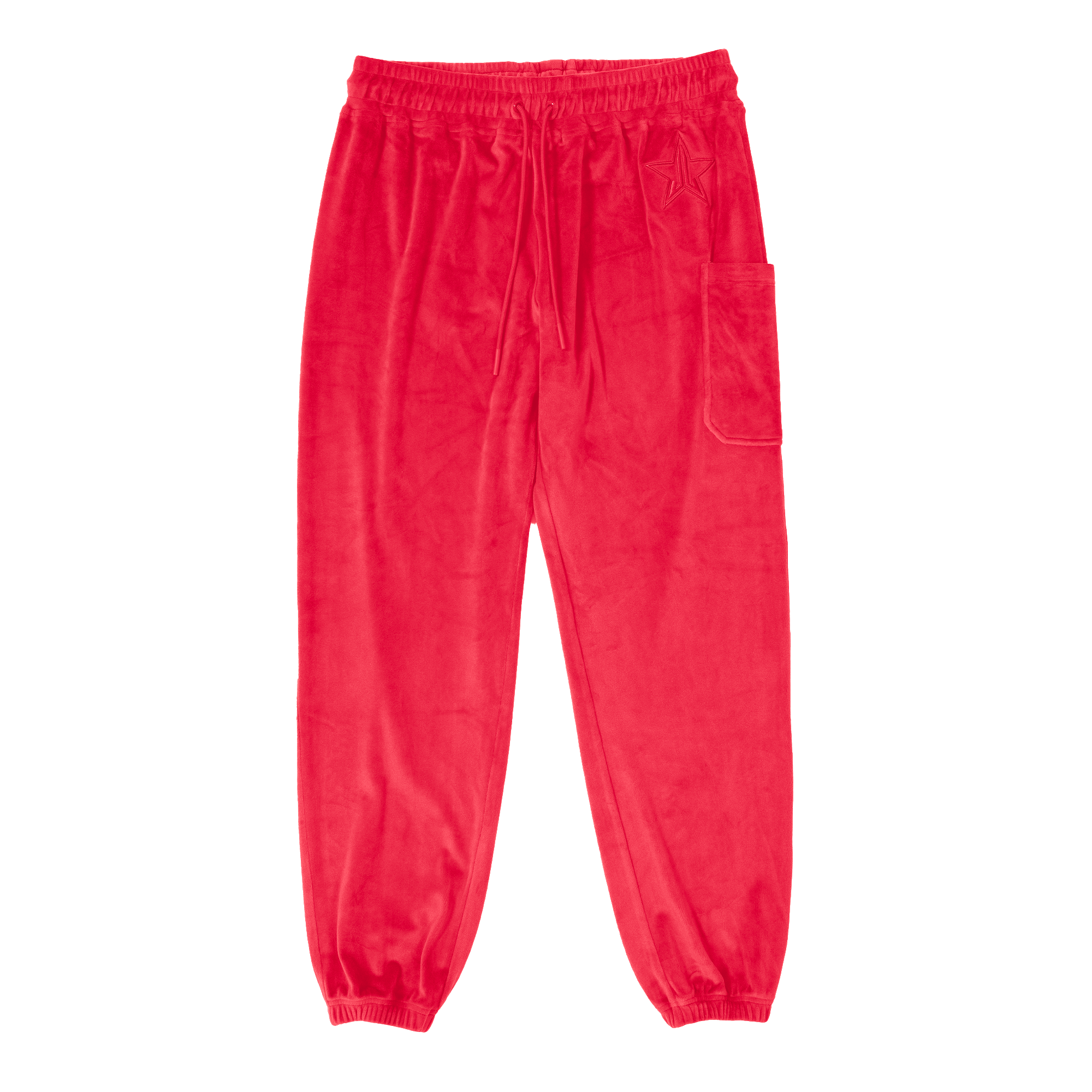 Red Velour Joggers – Jeffree Star Cosmetics
