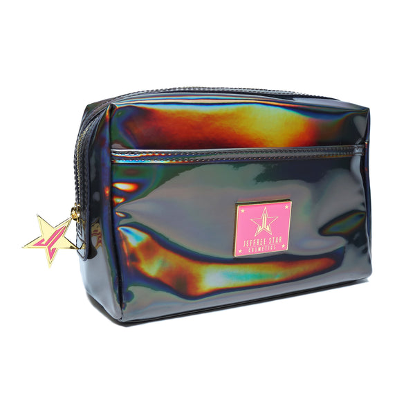 Holographic Black Makeup Bag – Jeffree Star Cosmetics