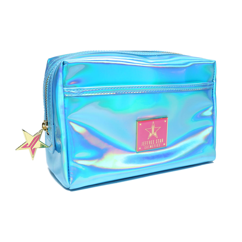 Holographic Blue Makeup Bag – Jeffree Star Cosmetics