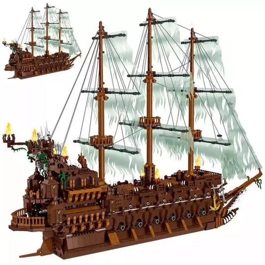 lego pirate ship custom