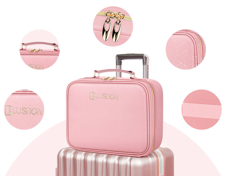 pink makeup case