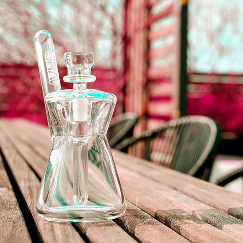 Grav Hourglass Pocket Bubbler