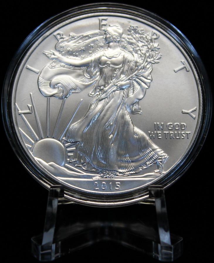 American Silver Eagle First Salute Silver Dollars First Salute